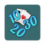 10-20-30 solitaire android application logo